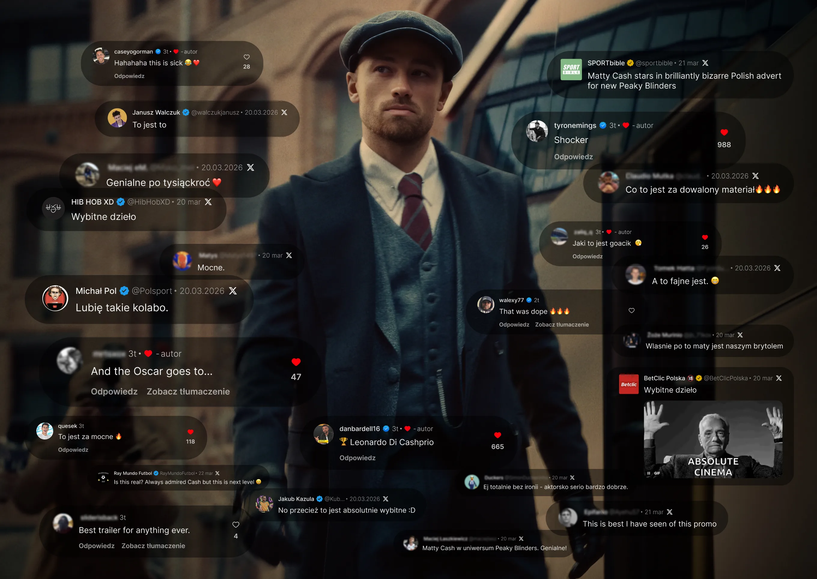 Komentarze pod materiałem
